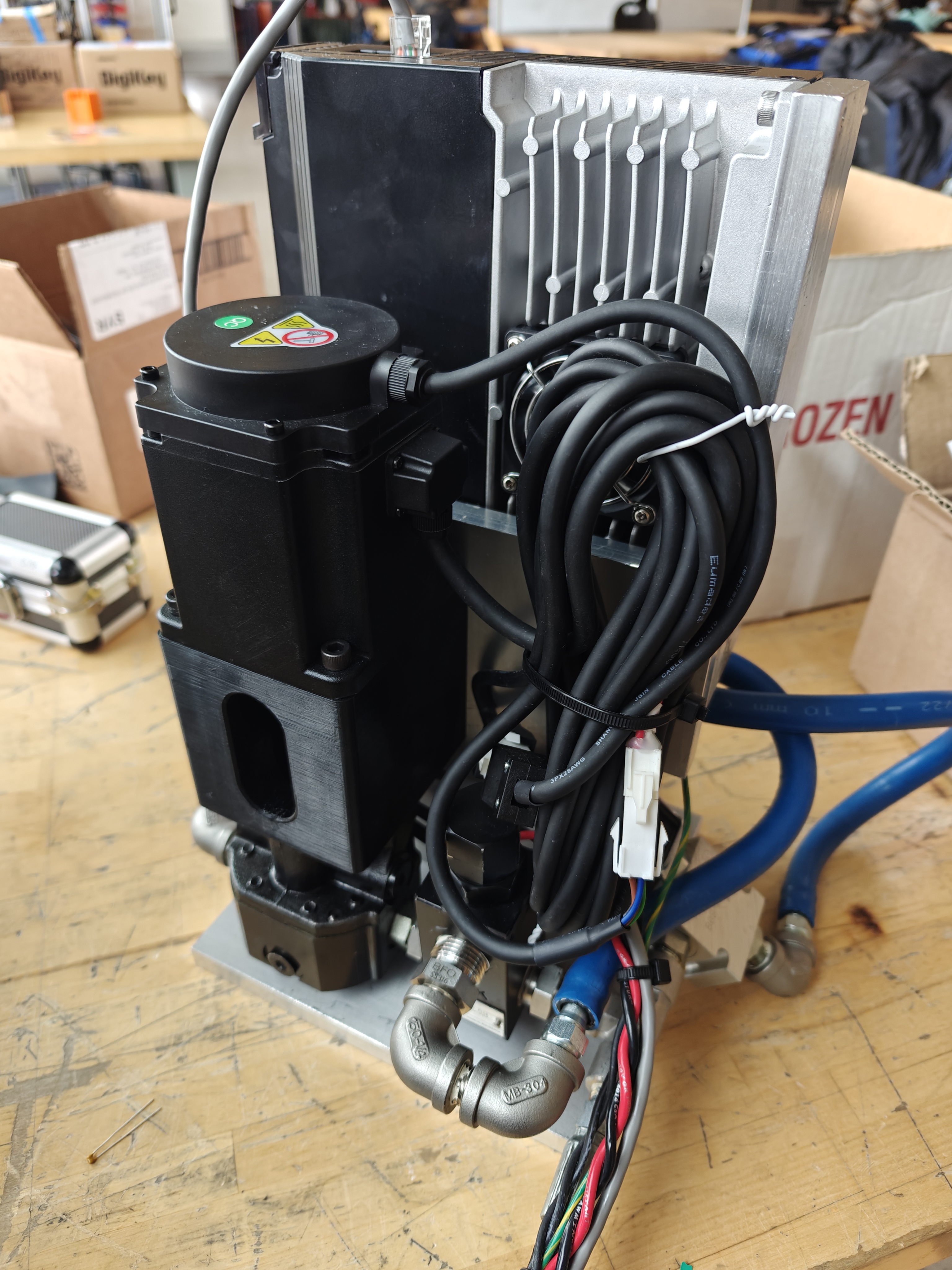 Screenshot of Automatic Hydraulic Press
